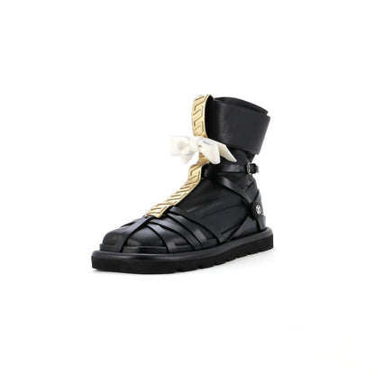 Louis Vuitton Women's Pillow Square Ankle Boots Limited Edition Fornasetti Lambskin