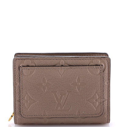 Louis Vuitton Clea Wallet Monogram Empreinte Leather