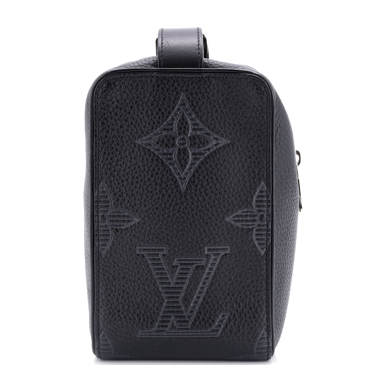 Louis Vuitton Wash Pouch Monogram Shadow Giant Taurillon Leather