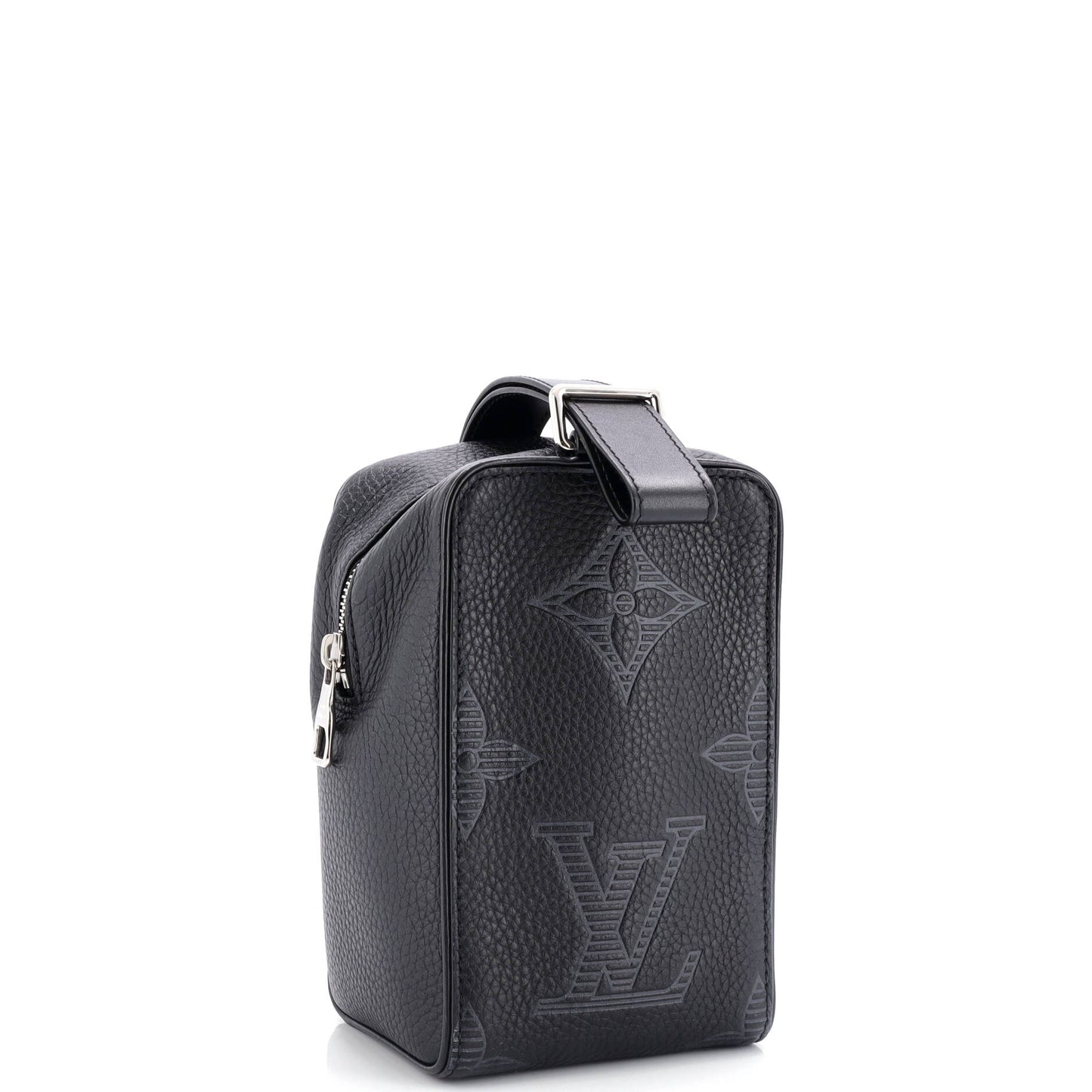 Louis Vuitton Wash Pouch Monogram Shadow Giant Taurillon Leather