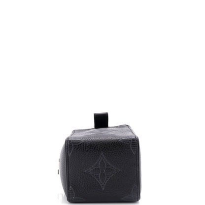 Louis Vuitton Wash Pouch Monogram Shadow Giant Taurillon Leather