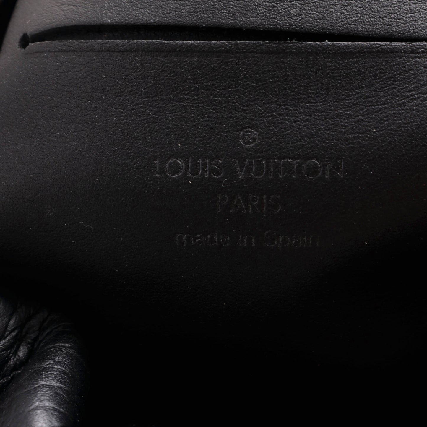 Louis Vuitton Wash Pouch Monogram Shadow Giant Taurillon Leather