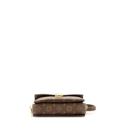 Louis Vuitton Pochette Metis Monogram Canvas East West