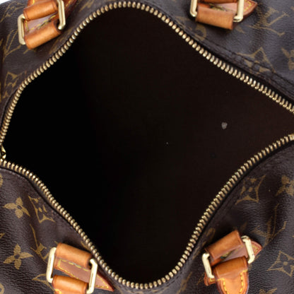 Louis Vuitton Speedy Handbag Monogram Canvas 25