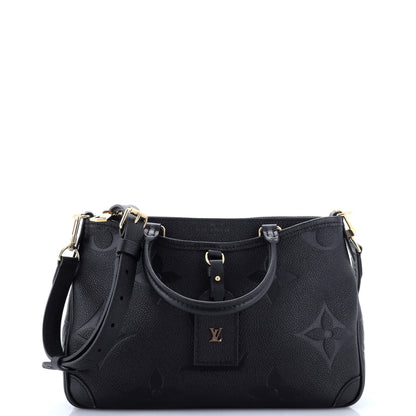 Louis Vuitton Trianon Handbag Monogram Empreinte Giant PM