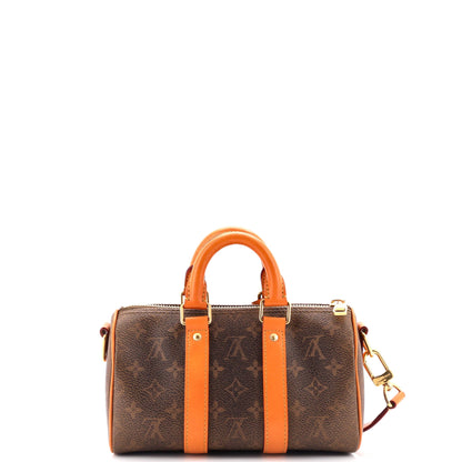 Louis Vuitton Keepall Bandouliere Bag Monogram Dust 25