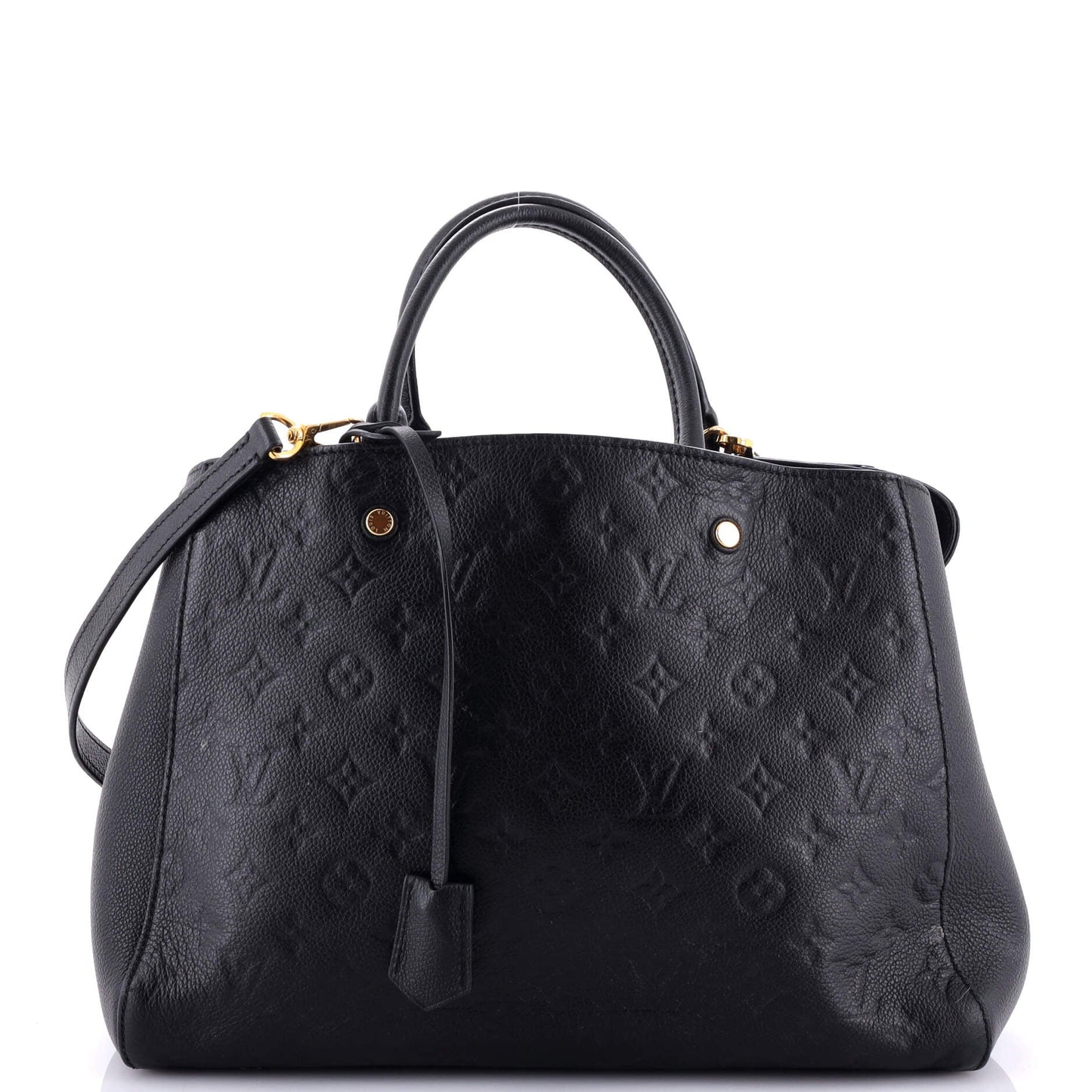 Louis Vuitton Montaigne Handbag Monogram Empreinte Leather GM