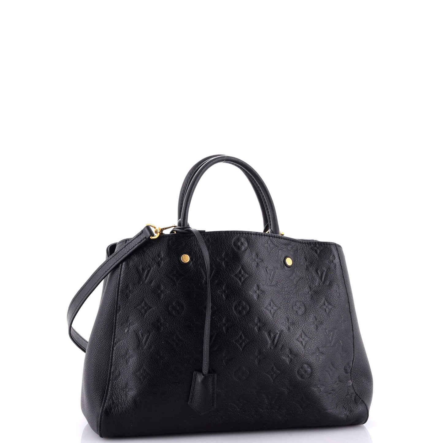 Louis Vuitton Montaigne Handbag Monogram Empreinte Leather GM