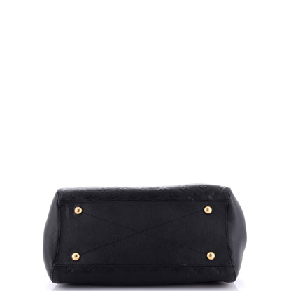 Louis Vuitton Montaigne Handbag Monogram Empreinte Leather GM