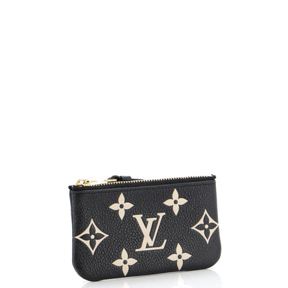 Louis Vuitton Key Pouch Bicolor Monogram Empreinte Giant