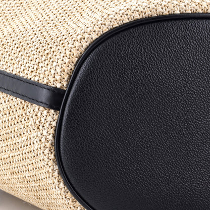 Louis Vuitton Saint Jacques NM Handbag Raffia and Leather