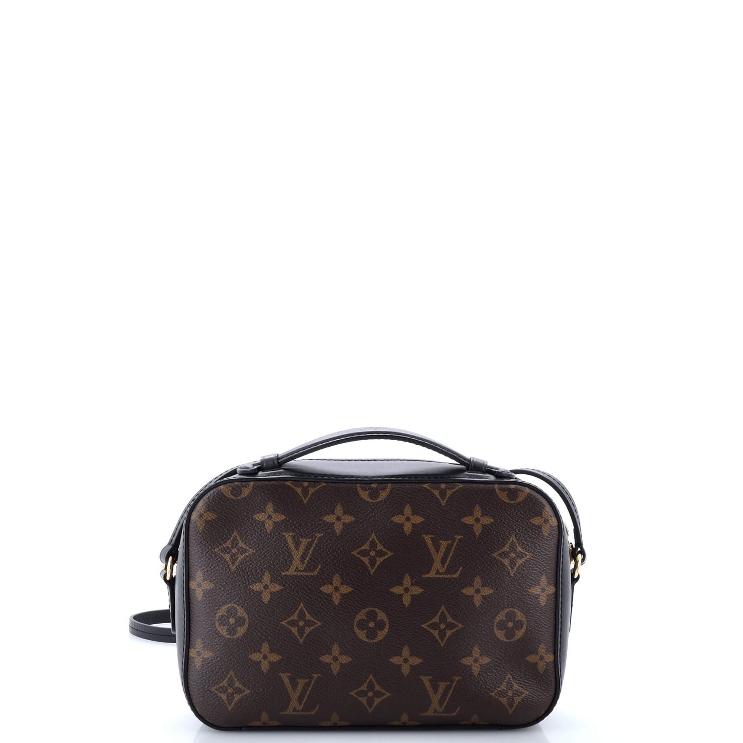 Louis Vuitton Saintonge Handbag Monogram Canvas with Leather
