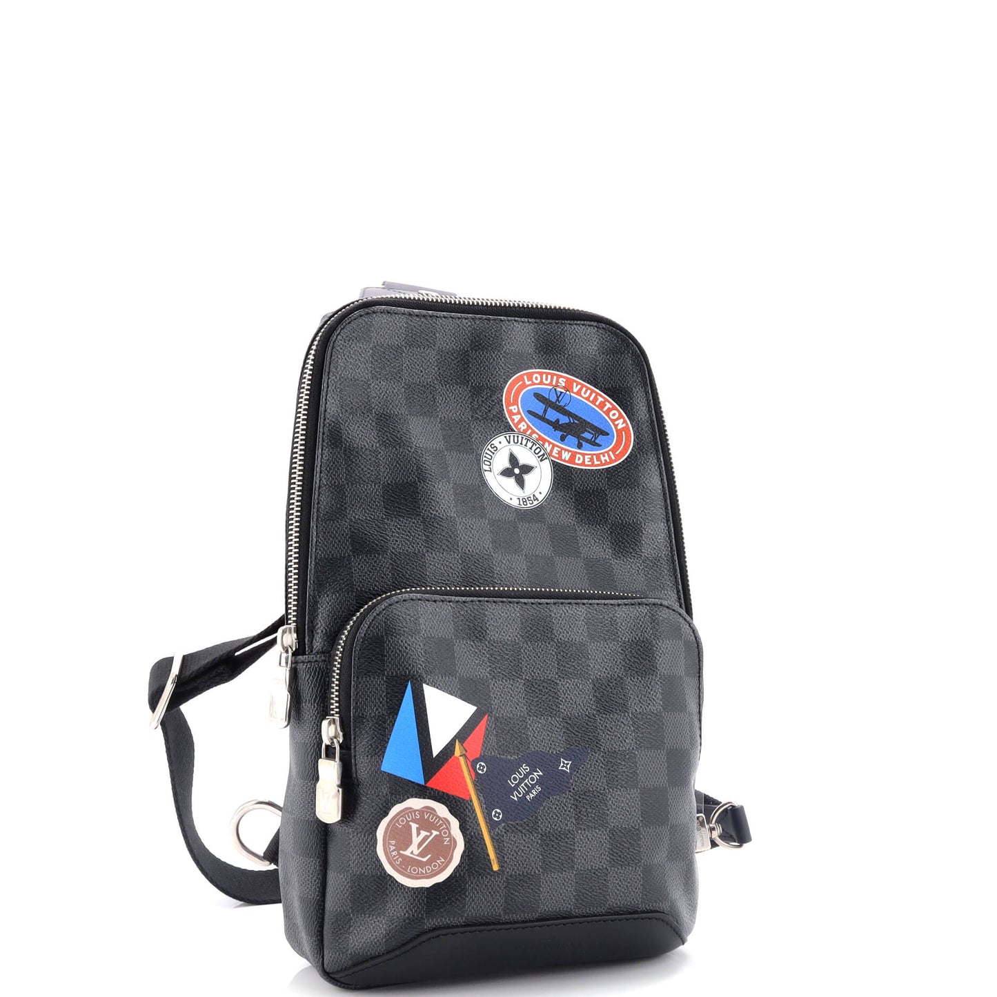 Louis Vuitton Avenue Sling Bag Limited Edition Damier Graphite LV League