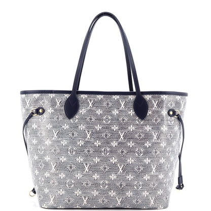 Louis Vuitton Neverfull NM Tote Monoglam Jacquard Canvas MM