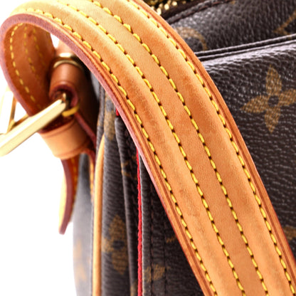Louis Vuitton Viva Cite Handbag Monogram Canvas MM