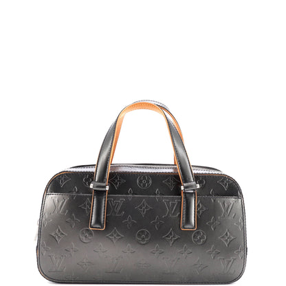 Louis Vuitton Mat Shelton Handbag Monogram Vernis