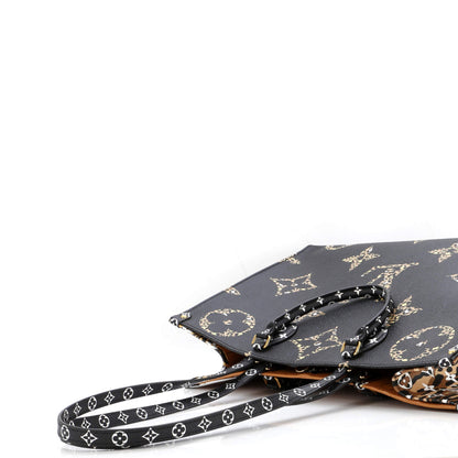 Louis Vuitton OnTheGo Tote Limited Edition Jungle Monogram Giant GM