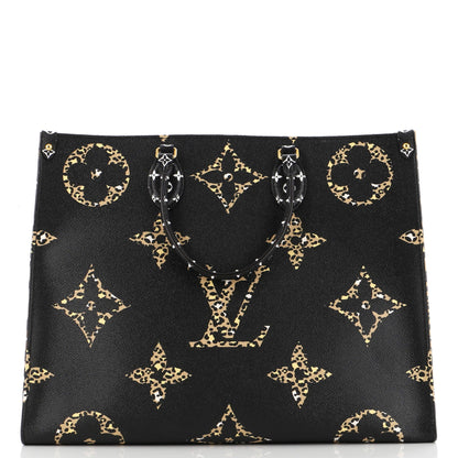 Louis Vuitton OnTheGo Tote Limited Edition Jungle Monogram Giant GM
