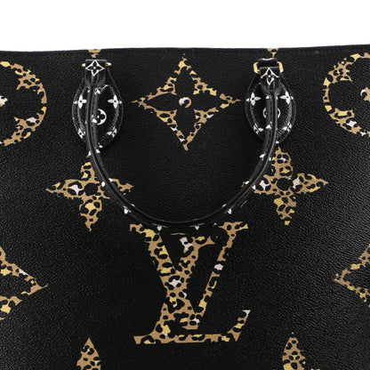 Louis Vuitton OnTheGo Tote Limited Edition Jungle Monogram Giant GM