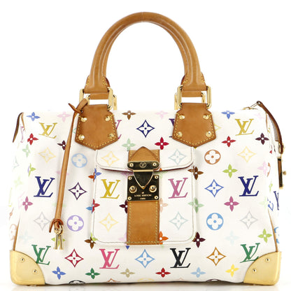 Louis Vuitton Speedy Handbag Monogram Multicolor 30