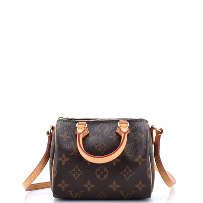 Louis Vuitton Speedy Bandouliere NM Bag Monogram Canvas Nano