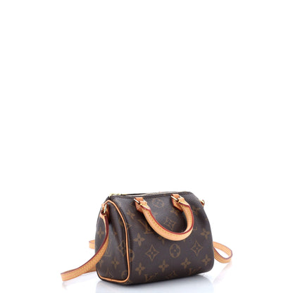 Louis Vuitton Speedy Bandouliere NM Bag Monogram Canvas Nano