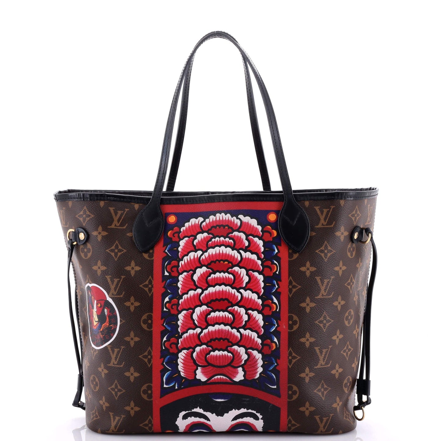Louis Vuitton Neverfull NM Tote Limited Edition Kabuki Monogram Canvas MM