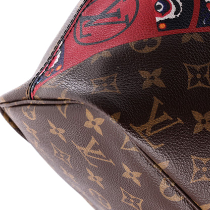 Louis Vuitton Neverfull NM Tote Limited Edition Kabuki Monogram Canvas MM