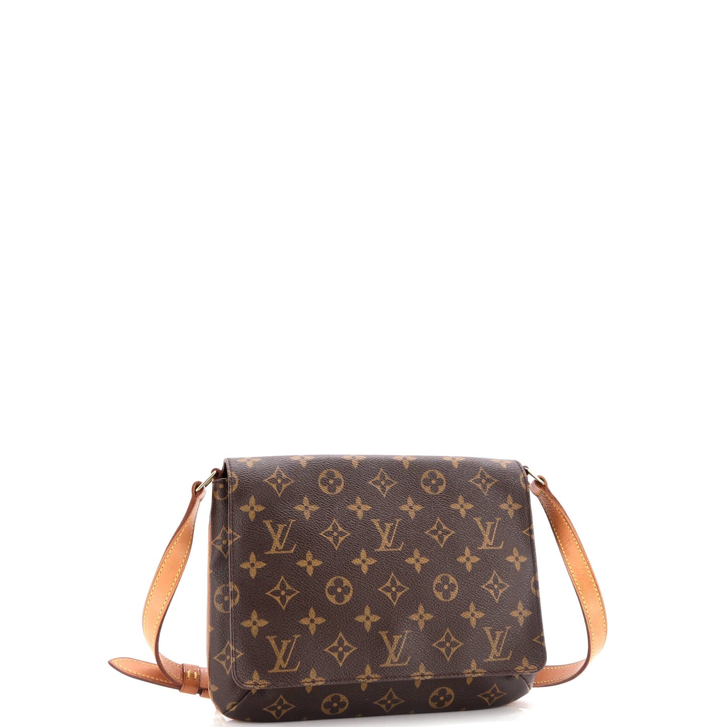 Louis Vuitton Musette Tango Handbag Monogram Canvas