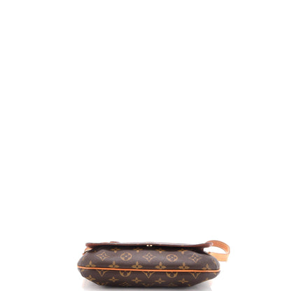 Louis Vuitton Musette Tango Handbag Monogram Canvas