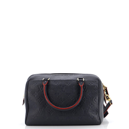 Louis Vuitton Speedy Bandouliere NM Bag Monogram Empreinte Leather 25