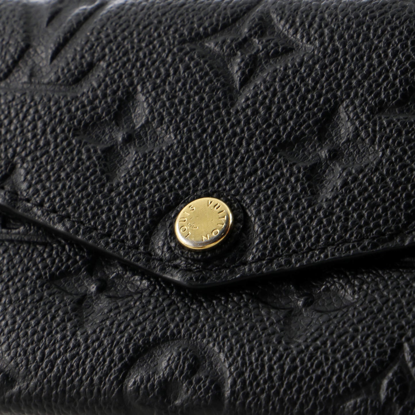 Louis Vuitton Key Pouch Monogram Empreinte Leather