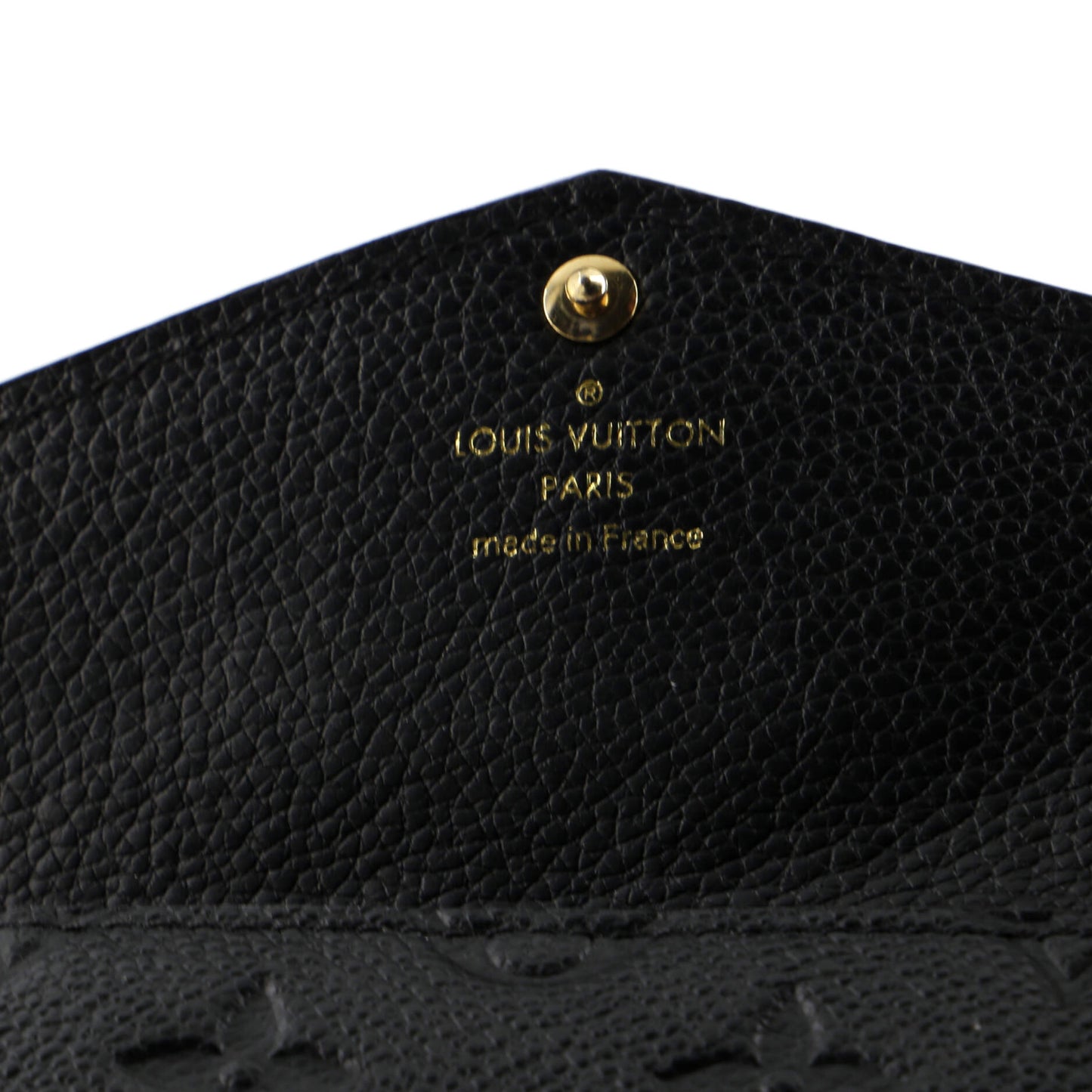 Louis Vuitton Key Pouch Monogram Empreinte Leather