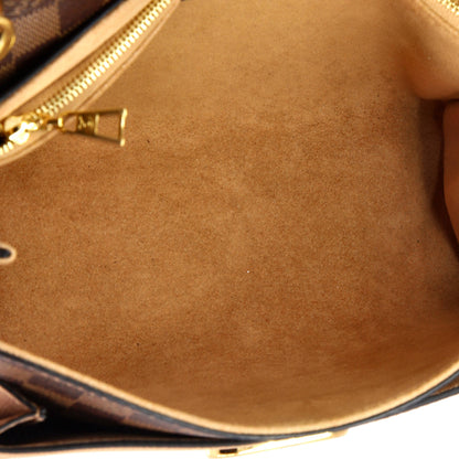 Louis Vuitton Vavin Handbag Damier with Leather PM
