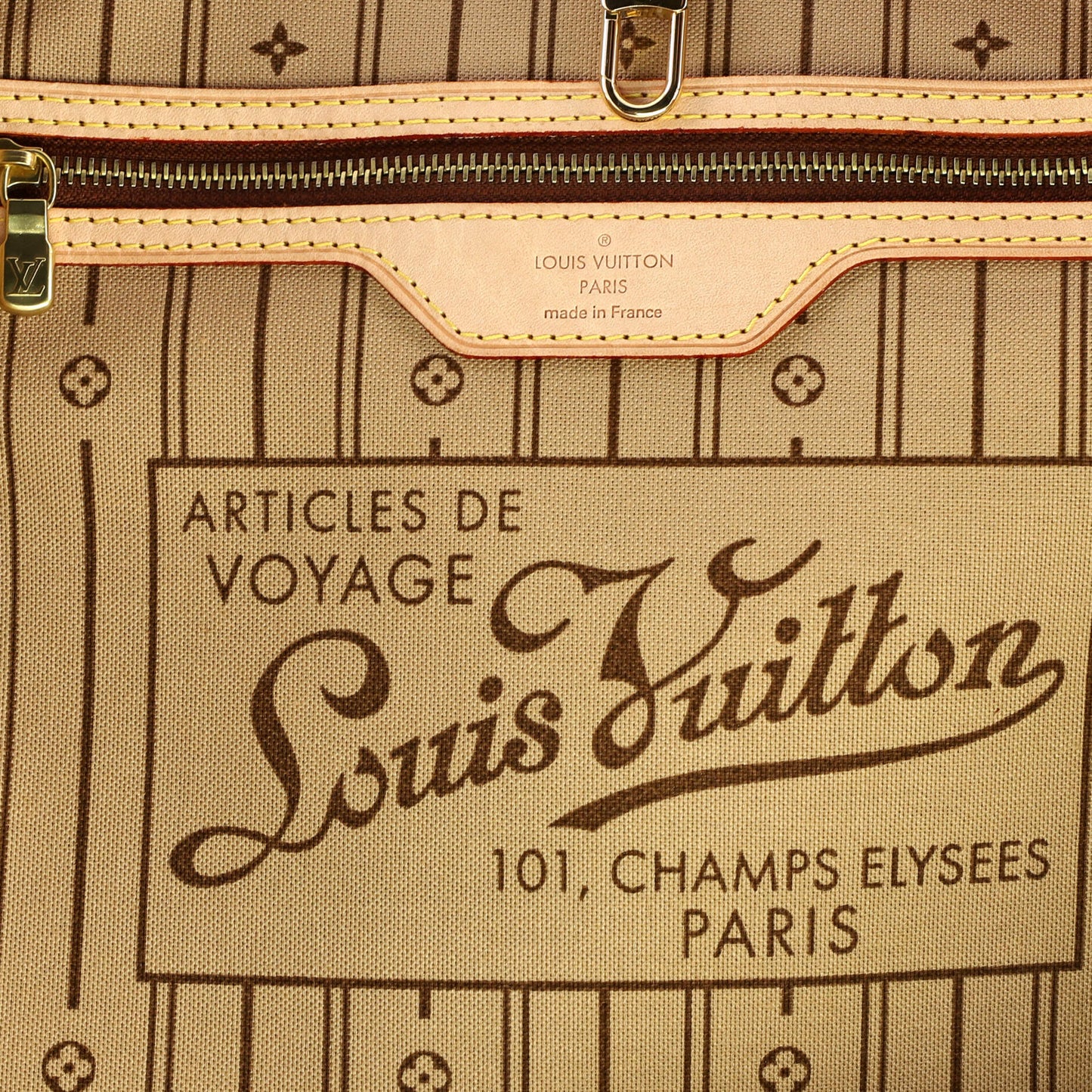 Louis Vuitton Neverfull Tote Monogram Canvas MM