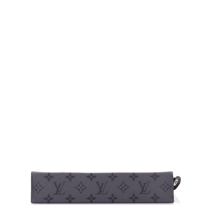 Louis Vuitton Pochette Voyage Reverse Monogram Eclipse Canvas MM