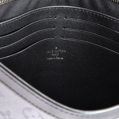 Louis Vuitton Pochette Voyage Reverse Monogram Eclipse Canvas MM