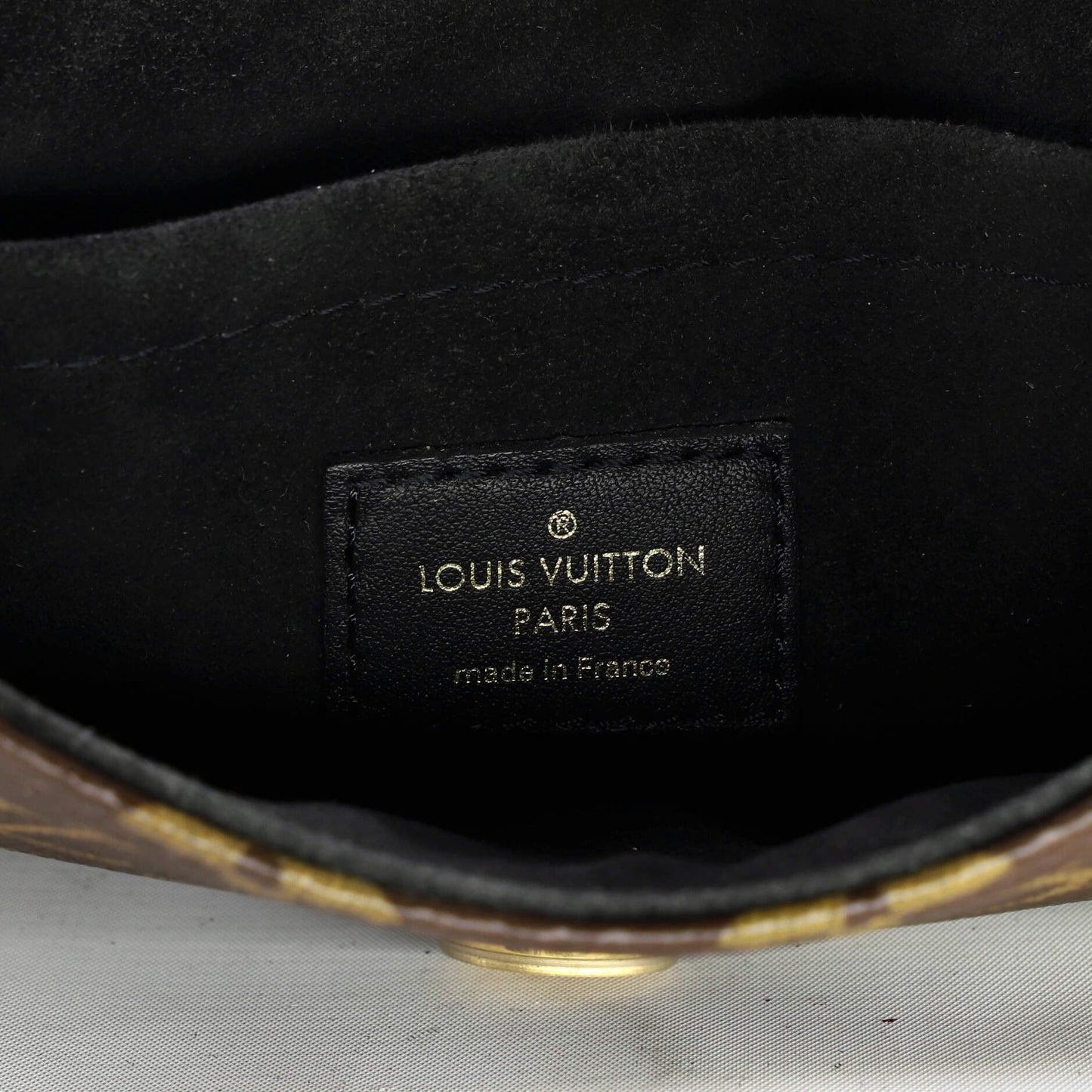 Louis Vuitton Locky Handbag Monogram Canvas with Leather BB