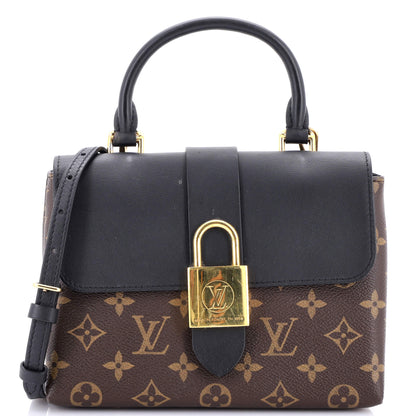 Louis Vuitton Locky Handbag Monogram Canvas with Leather BB