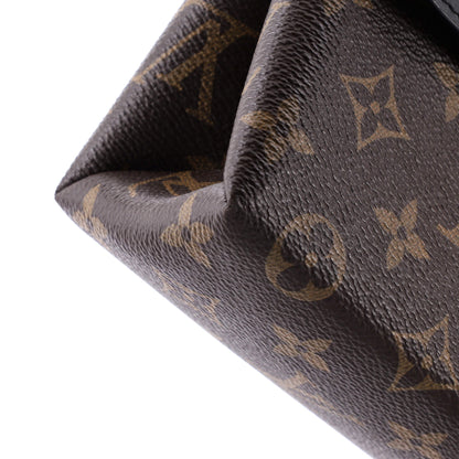 Louis Vuitton Locky Handbag Monogram Canvas with Leather BB