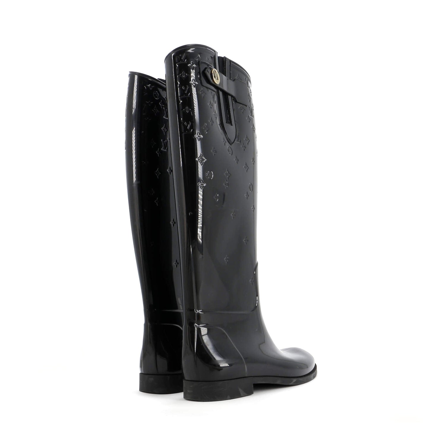 Louis Vuitton Women's Rain Boots Monogram Rubber