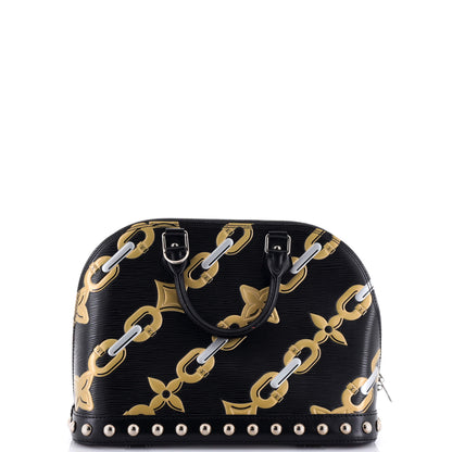 Louis Vuitton Alma Handbag Limited Edition Print Epi Leather PM