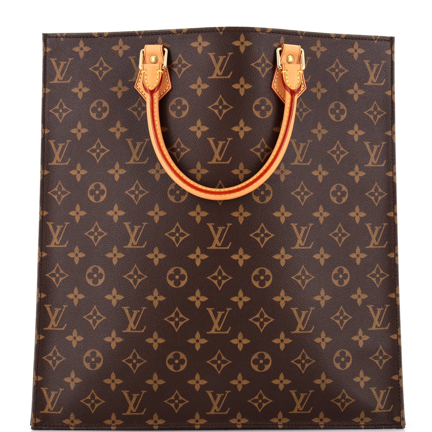 Louis Vuitton Sac Plat Bag Monogram Canvas