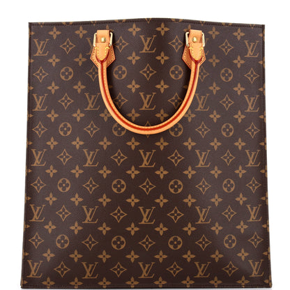 Louis Vuitton Sac Plat Bag Monogram Canvas