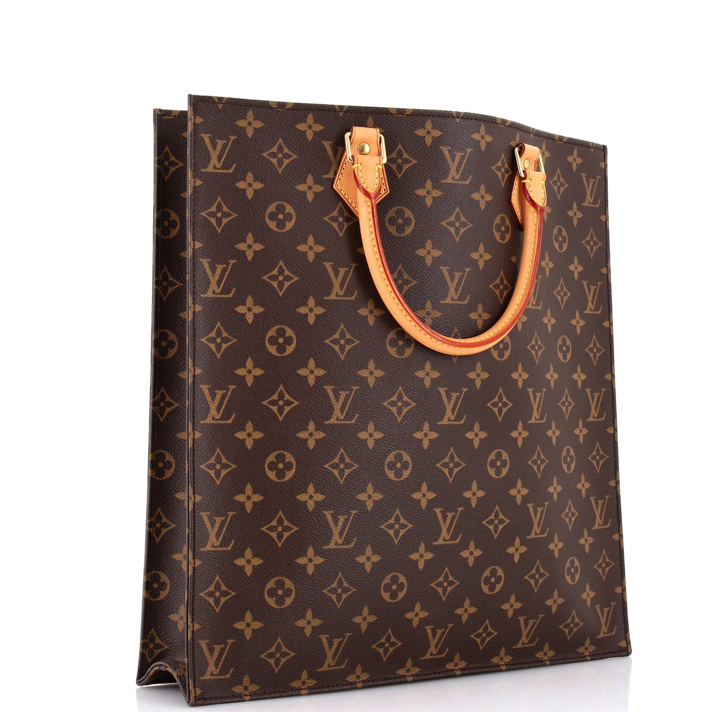 Louis Vuitton Sac Plat Bag Monogram Canvas