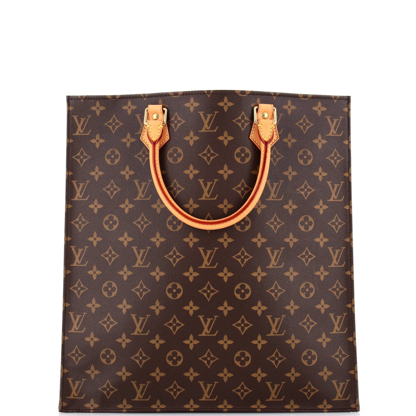 Louis Vuitton Sac Plat Bag Monogram Canvas