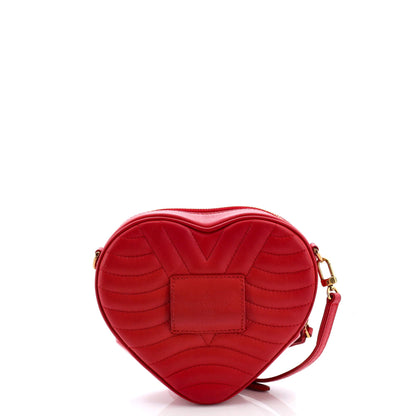 Louis Vuitton New Wave Heart Crossbody Bag Limited Edition Love Lock Quilted Leather