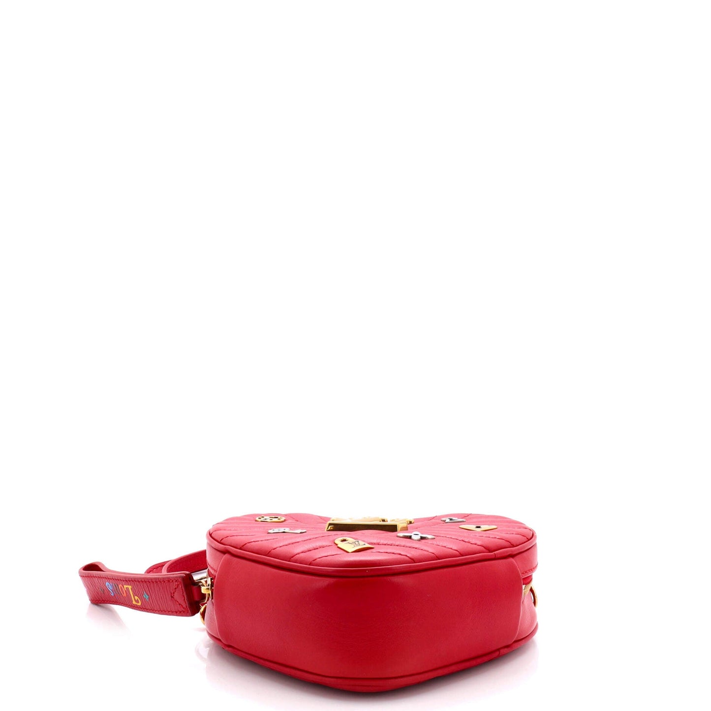 Louis Vuitton New Wave Heart Crossbody Bag Limited Edition Love Lock Quilted Leather