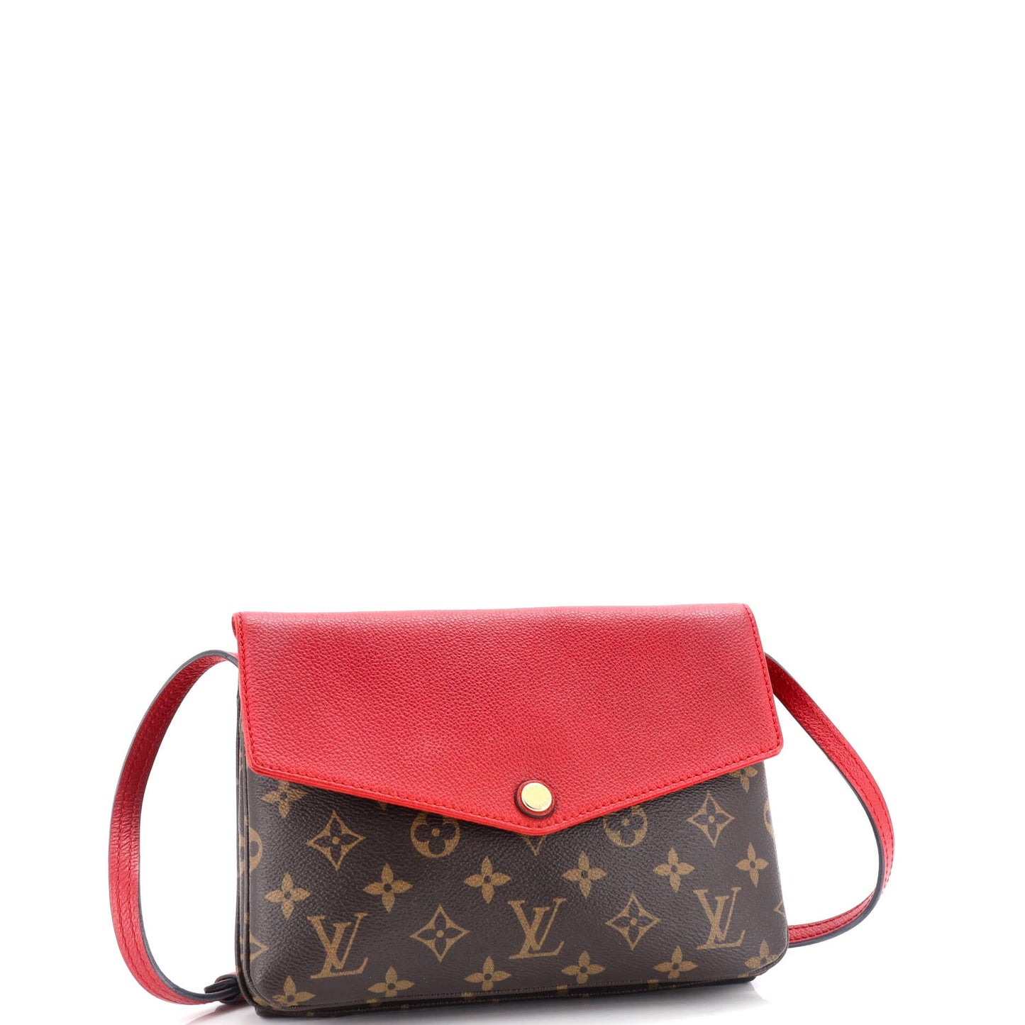 Louis Vuitton Twice Handbag Monogram Canvas