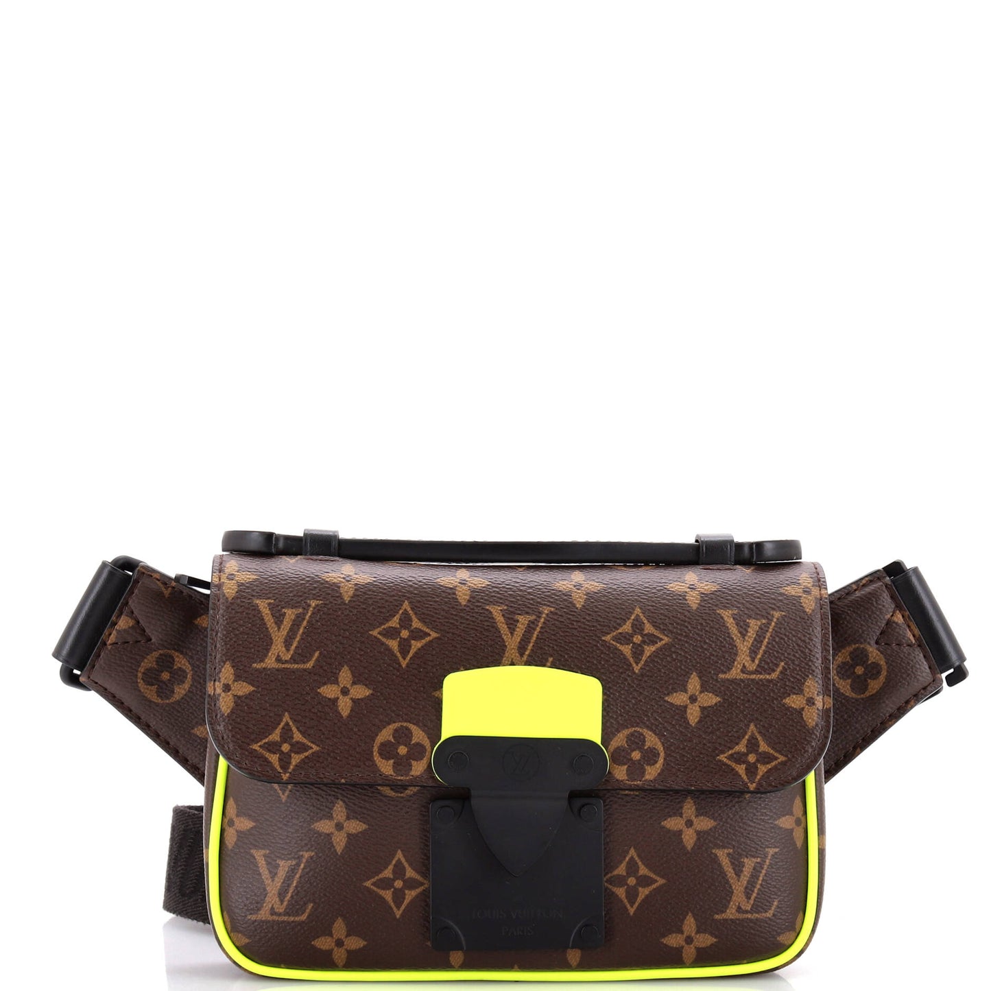 Louis Vuitton S Lock Sling Bag Macassar Monogram Canvas
